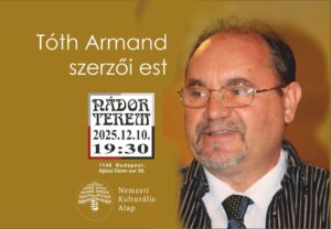 Read more about the article Tóth Armand szerzői est